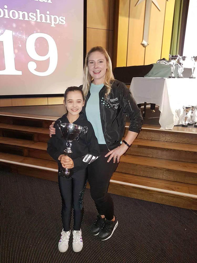 Aimee and Alishea - Dance Competition Award 2019